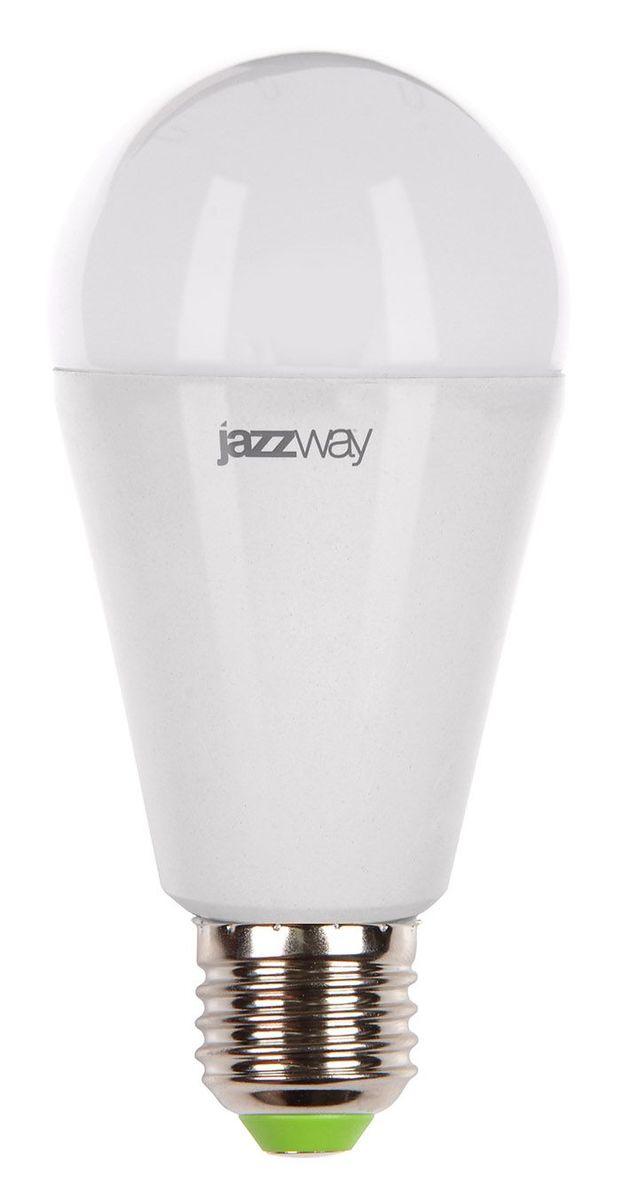 лампа светодиодная jazzway e27 15w 5000k матовая 2853035