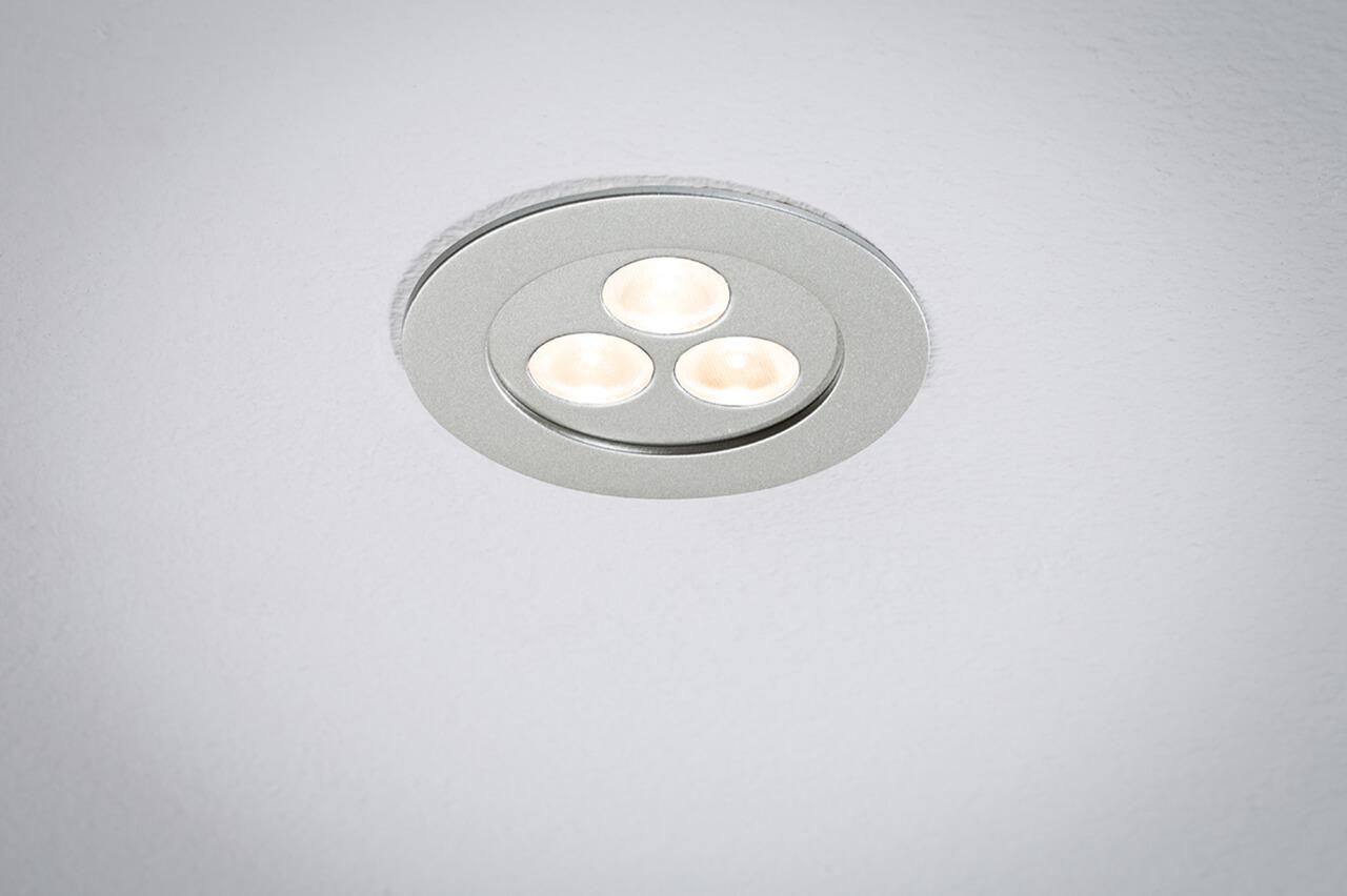 встраиваемый светодиодный светильник paulmann ebl flat 92603