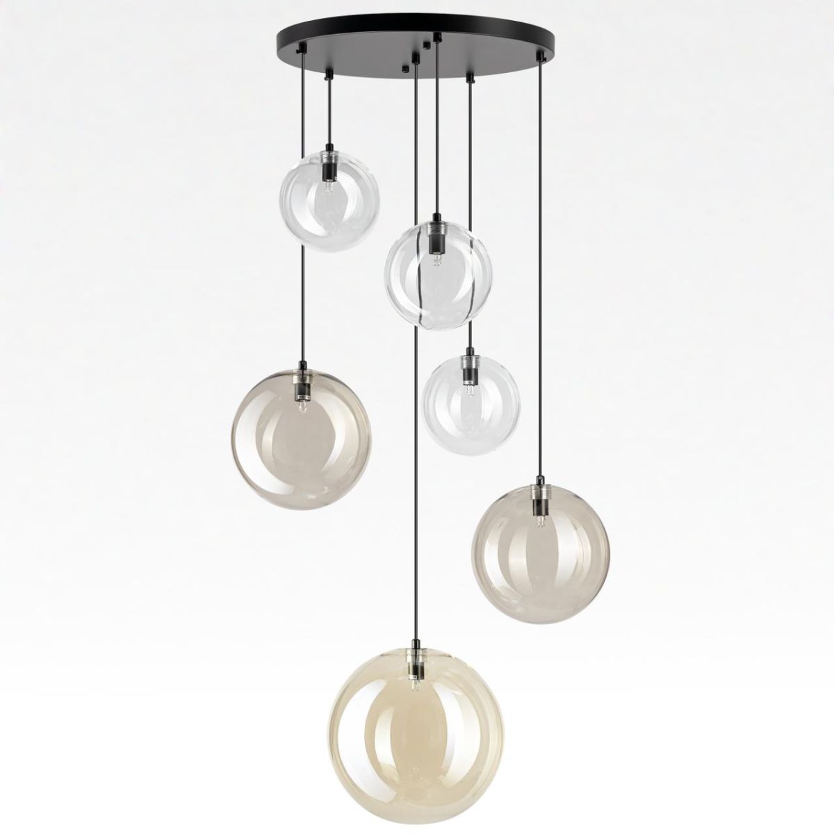 каскадная люстра citilux orton cl202163