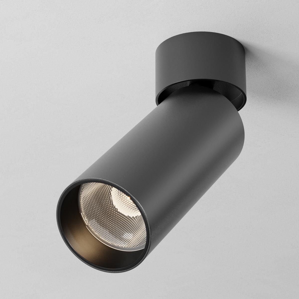 спот maytoni technical focus led c055cl-l12w2.7k-ss-b