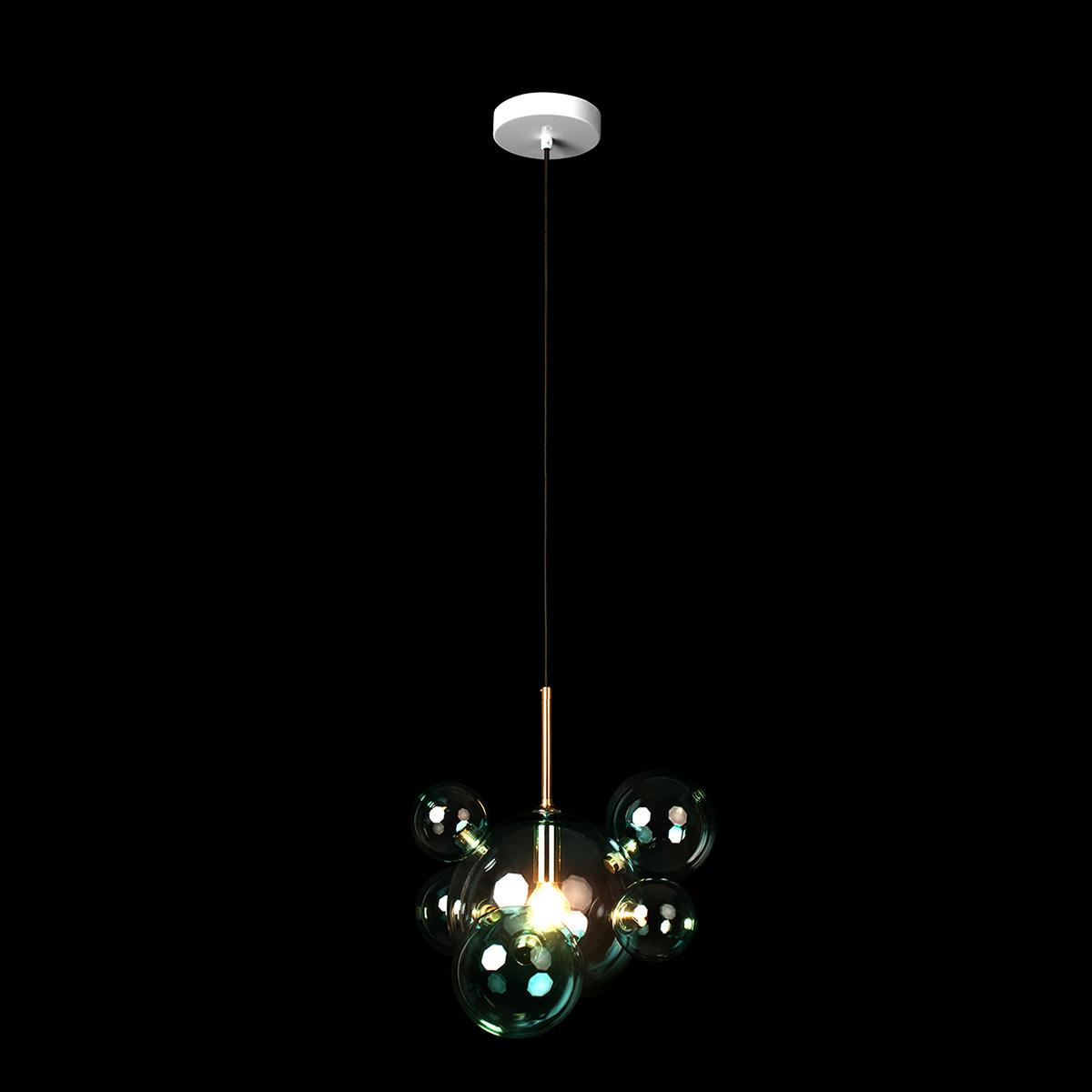 подвесной светильник loft it bolle 2027-p6 blue mini