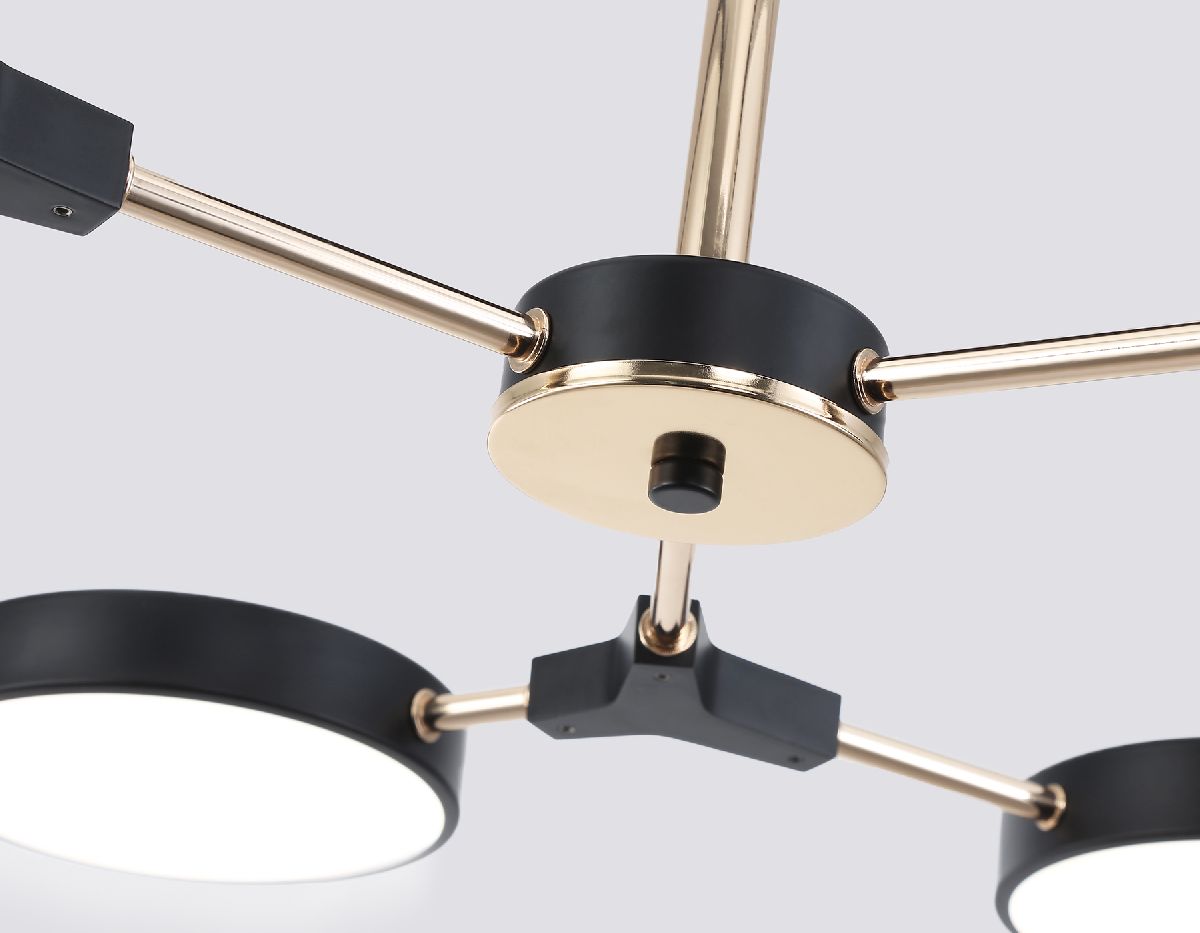 люстра на штанге ambrella light linetech comfort fl516334