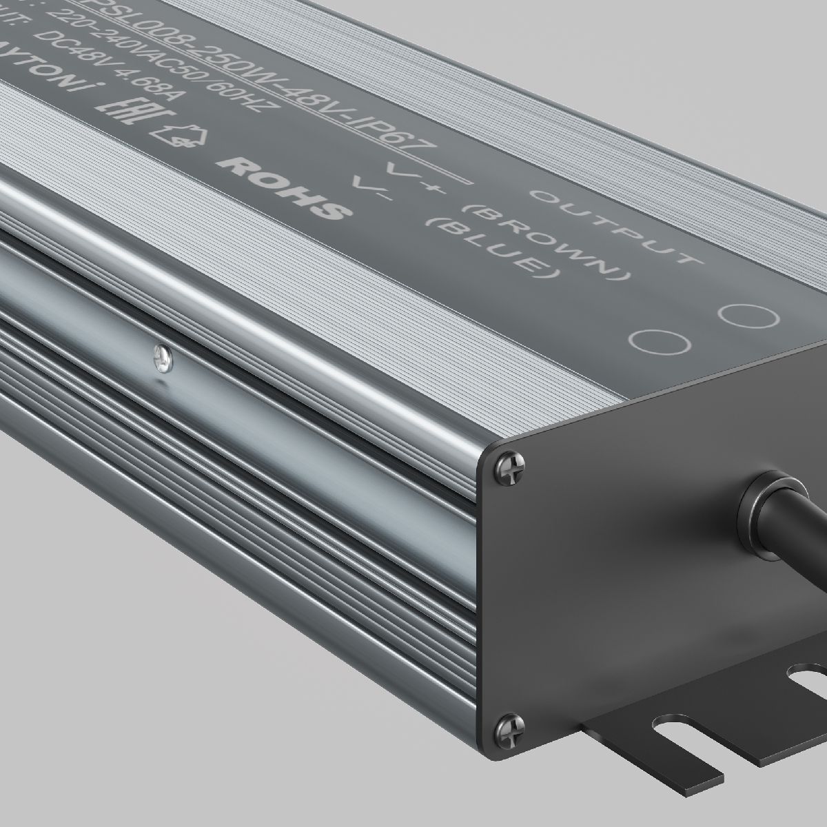блок питания maytoni power supply magnetic psl008-250w-48v-ip67