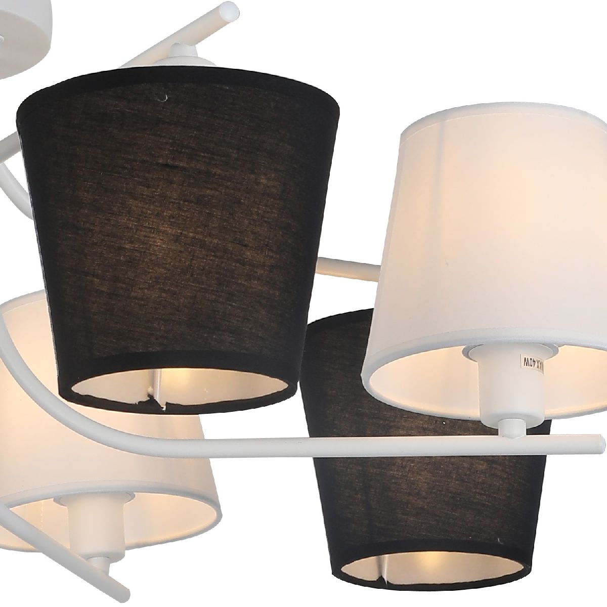 потолочная люстра illumico il8135-8cou-79 wh base