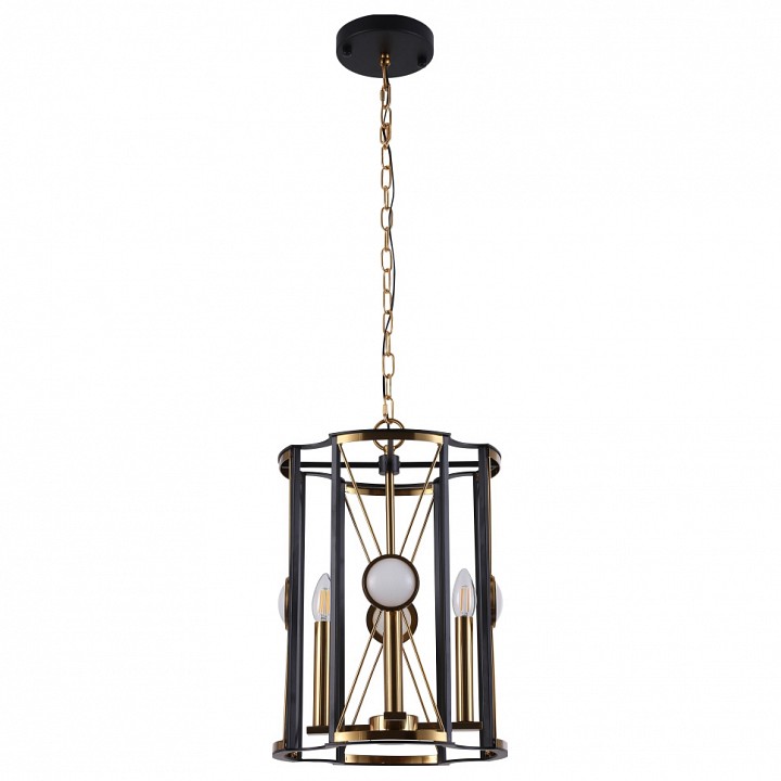 подвесной светильник crystal lux tandem tandem sp4 d410 gold