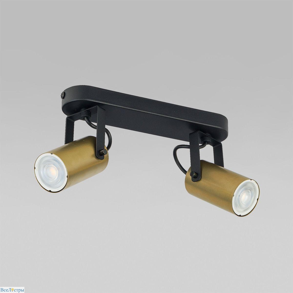спот tk lighting 2798 redo black gold