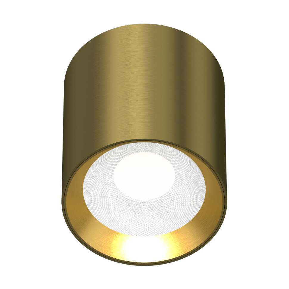 потолочный светильник влагозащищенный italline it014-0207 gold