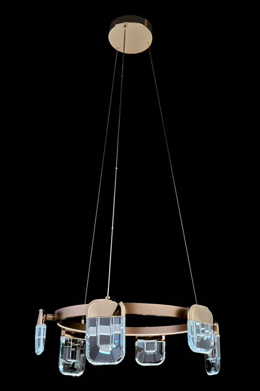 подвесная люстра natali le7771/6 gold
