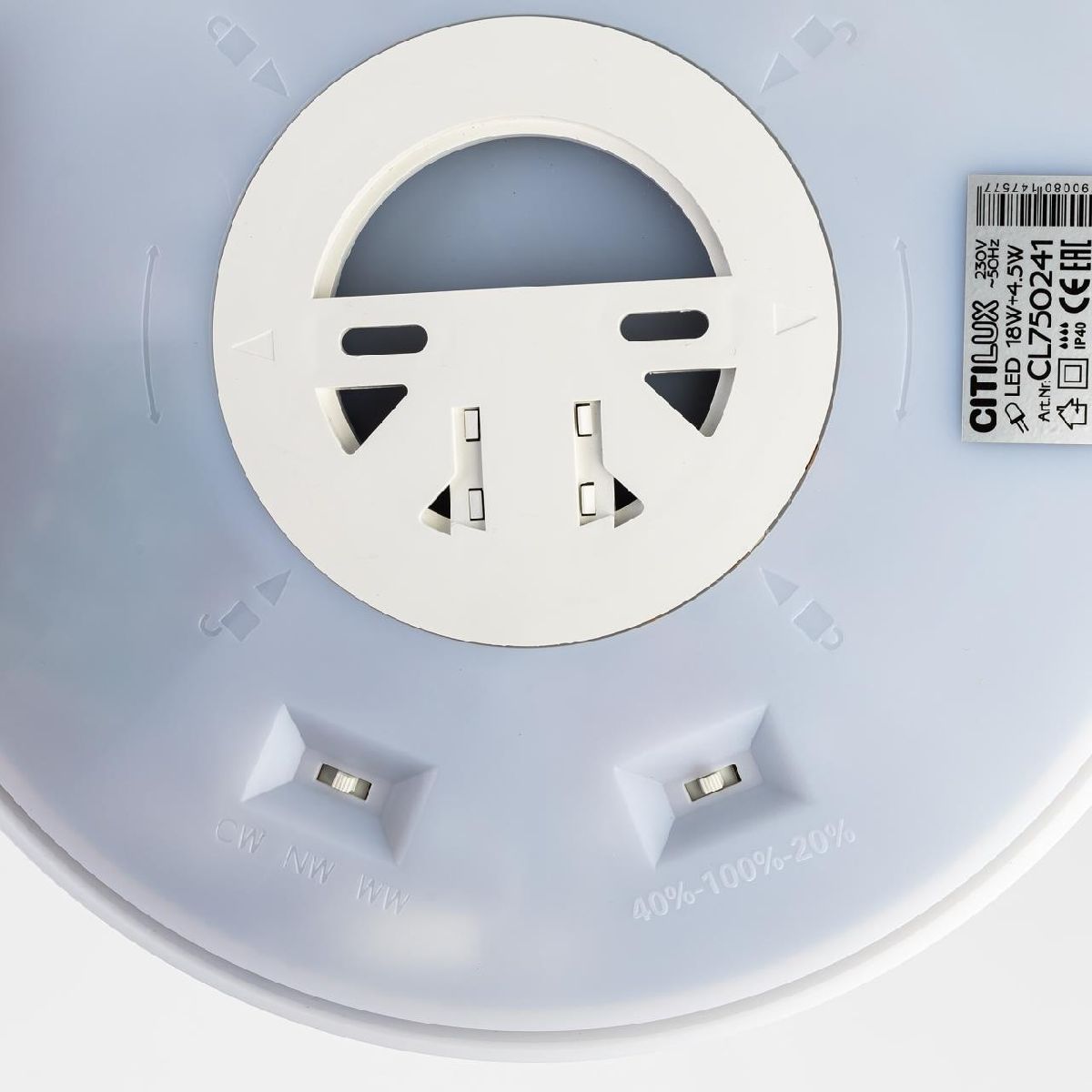 настенно-потолочный светильник citilux etalon cl750241