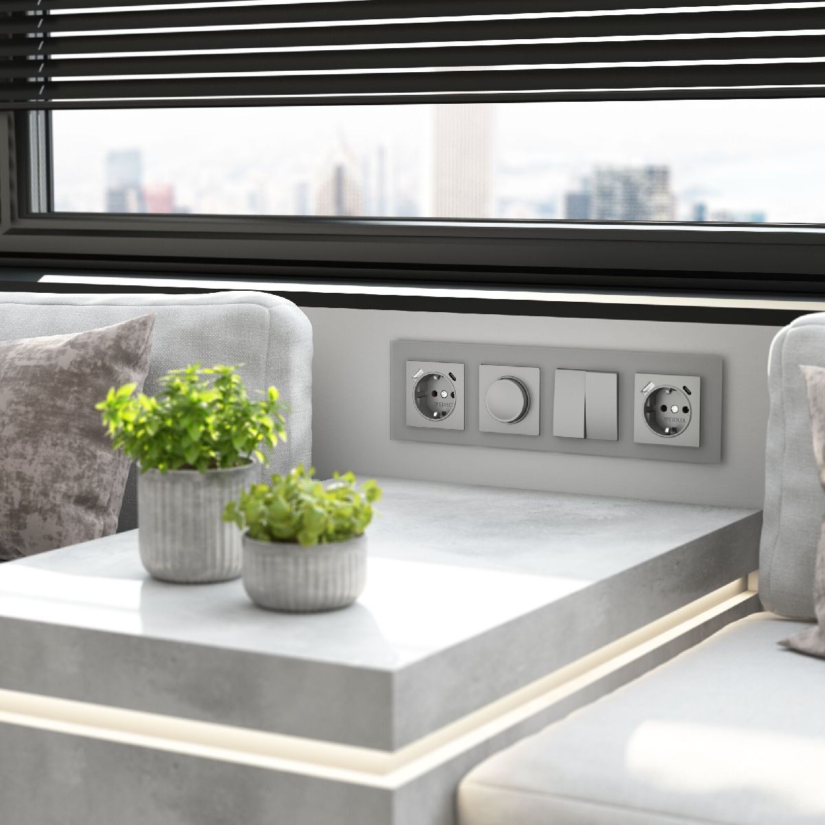 рамка на 4 поста werkel senso w0043106 4690389200489 a064571