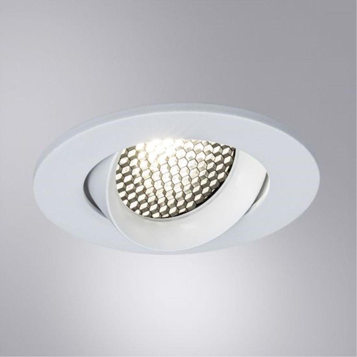 встраиваемый светильник arte lamp fuji a2865pl-1wh