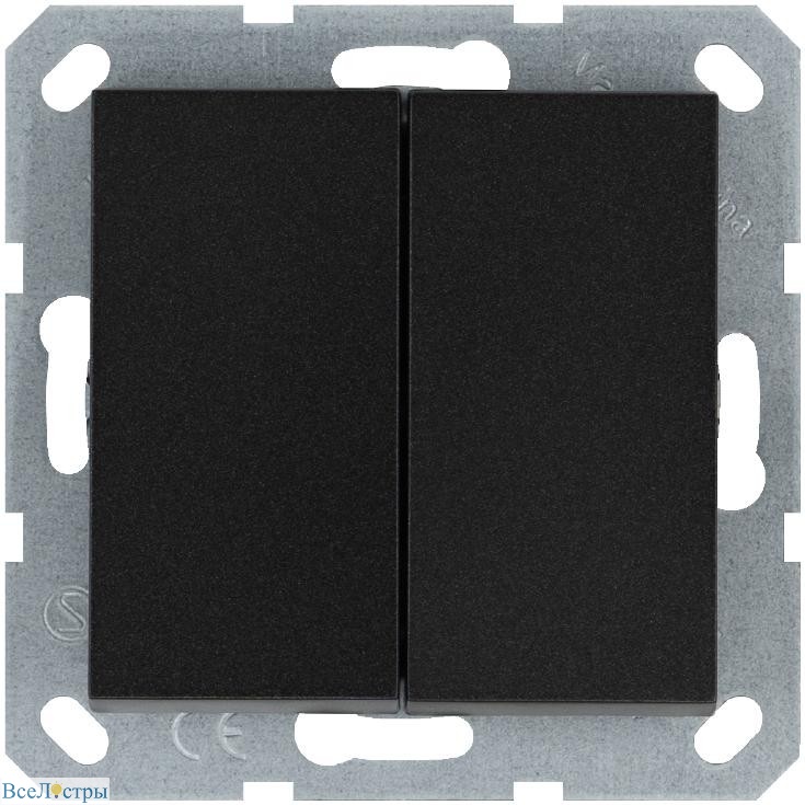 выключатель 2-кл. jasmart 10а g3023b