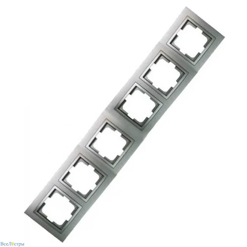 рамка 6-я mono electric despina антрацит 102-240000-166