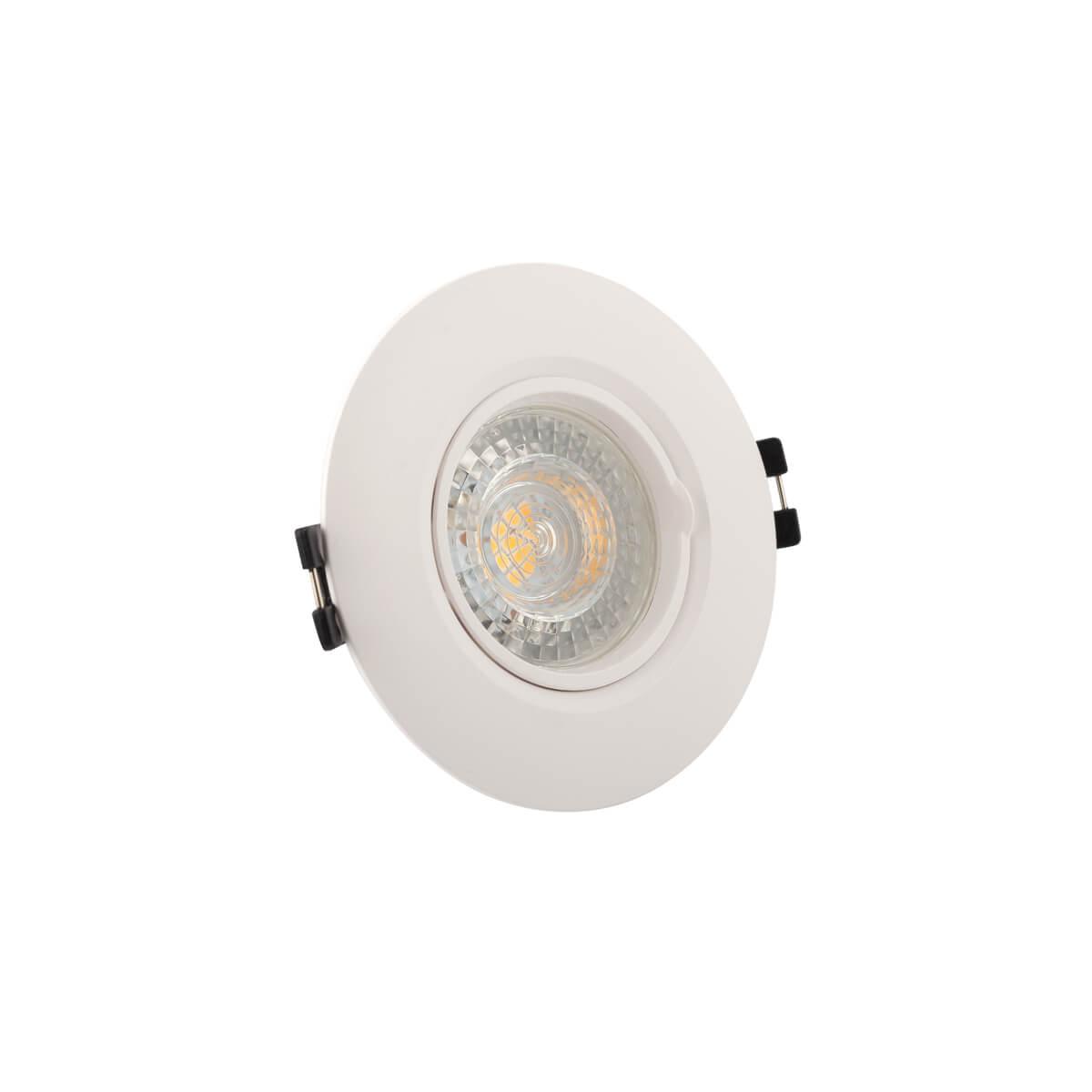 встраиваемый светильник denkirs dk3028-wh