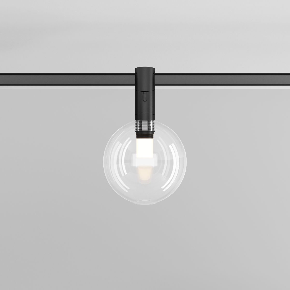 трековый магнитный светильник maytoni bubble tr205-1-3w3k-b