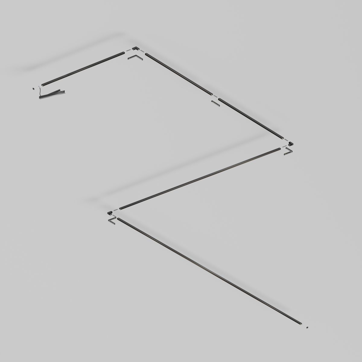 шинопровод maytoni technical busbar trunkings exility x trx239-411b