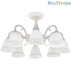 60107/8 белый с золотом