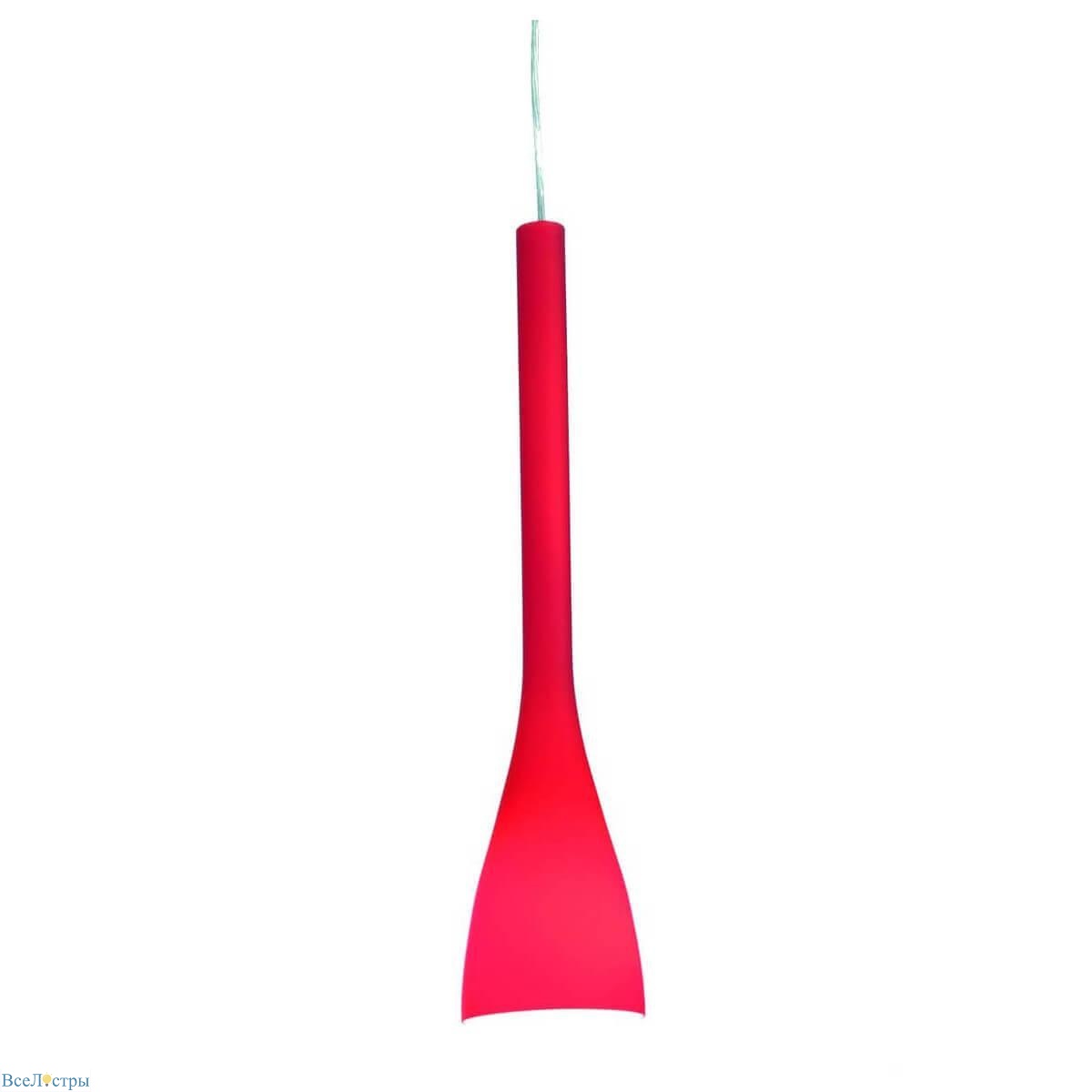 подвесной светильник ideal lux flut sp1 small rosso