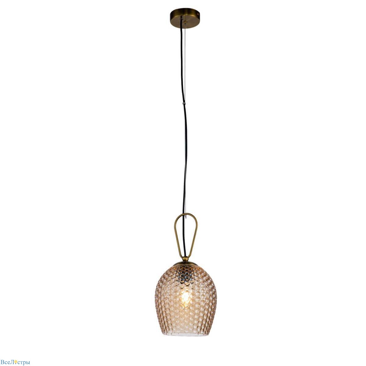 подвесной светильник indigo armonia 11001/1p brass v000084
