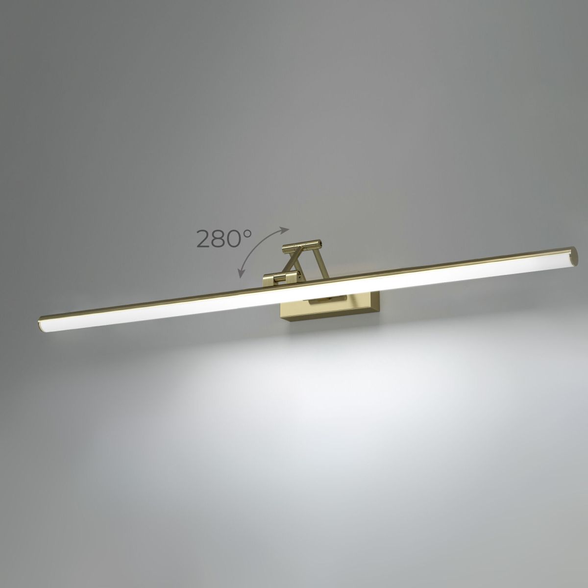 настенный светильник elektrostandard monza бронза 40156/led 4690389217593 a071216