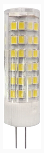 лампа светодиодная эра g4 7w 2700k led jc-7w-220v-cer-827-g4 б0027859