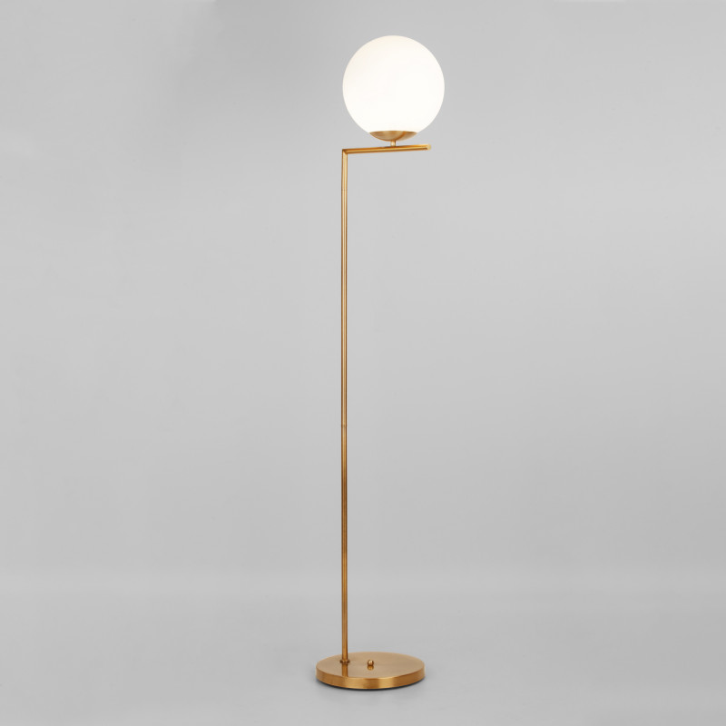 торшер eurosvet 01083/1 латунь