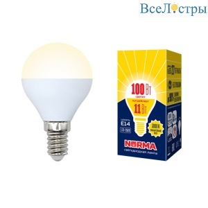 LED-G45-11W/WW/E14/FR/NR картон