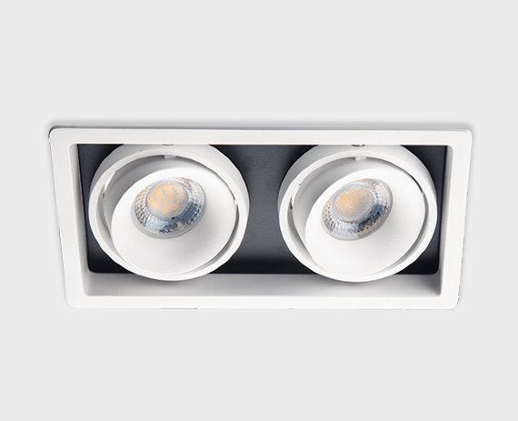 встраиваемый светильник italline de-312 white