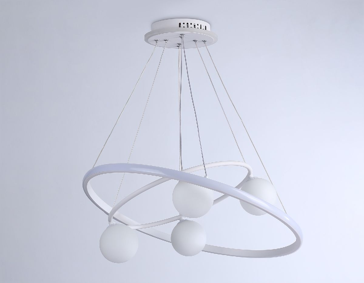 подвесная люстра ambrella light linetech fl66321