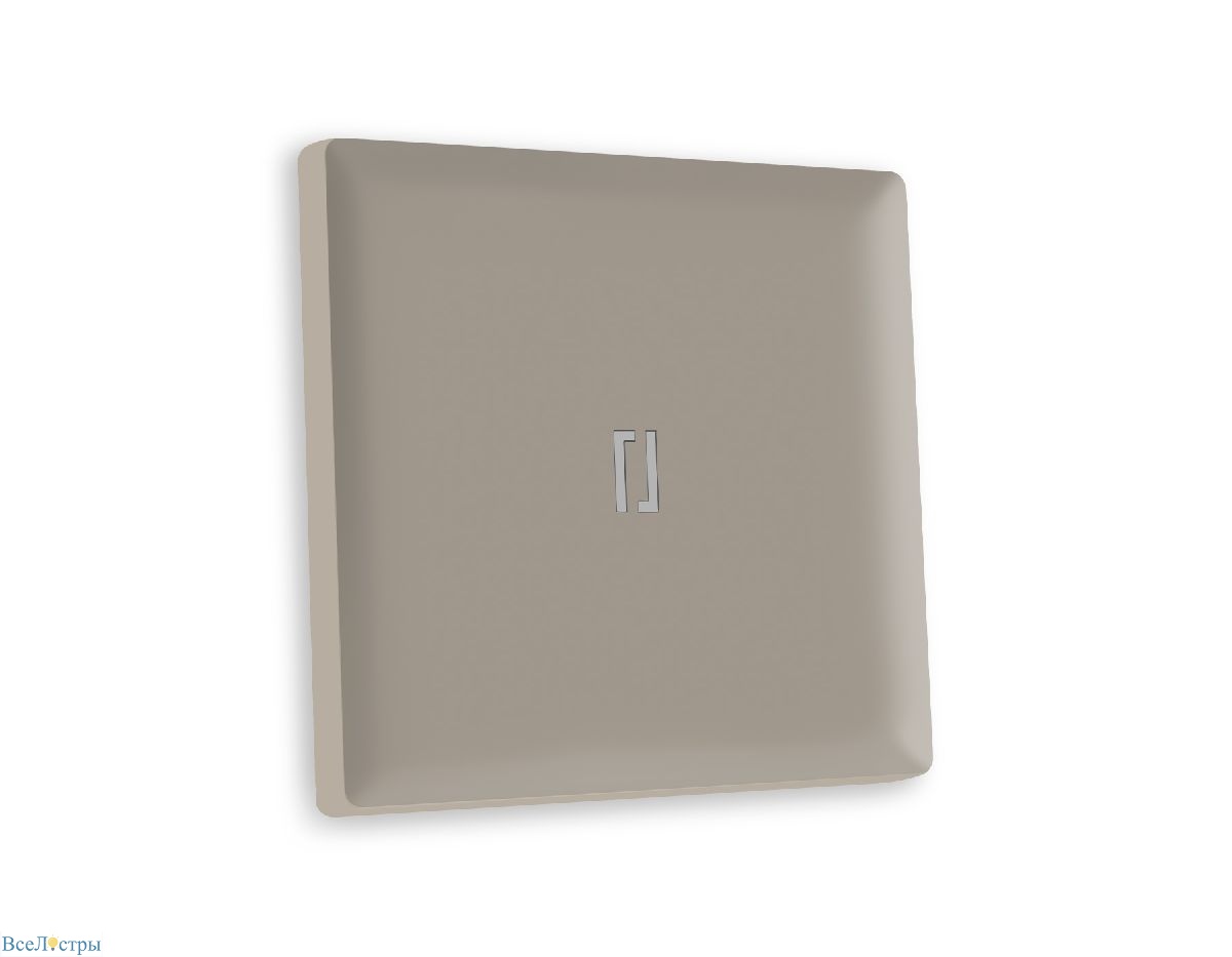 лицевая панель для выключателя одноклавишного с подсветкой ambrella volt alfa ap3620