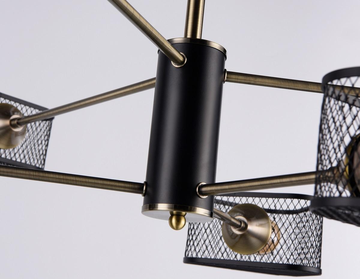 подвесная люстра ambrella light traditional loft tr80172