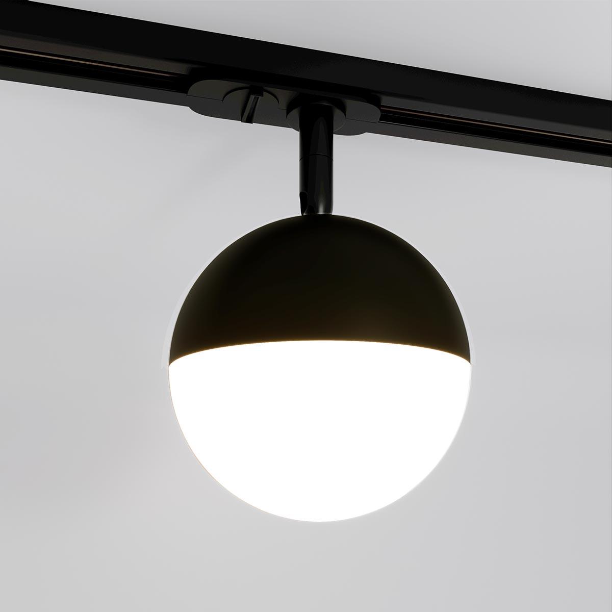 трековый светильник elektrostandard glob gx53 черный mrl 1015 4690389167942