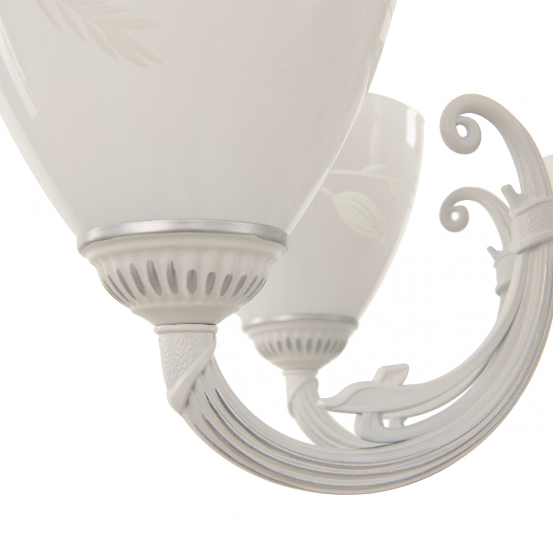 подвесная люстра arte milano 343659/5 wt+sl