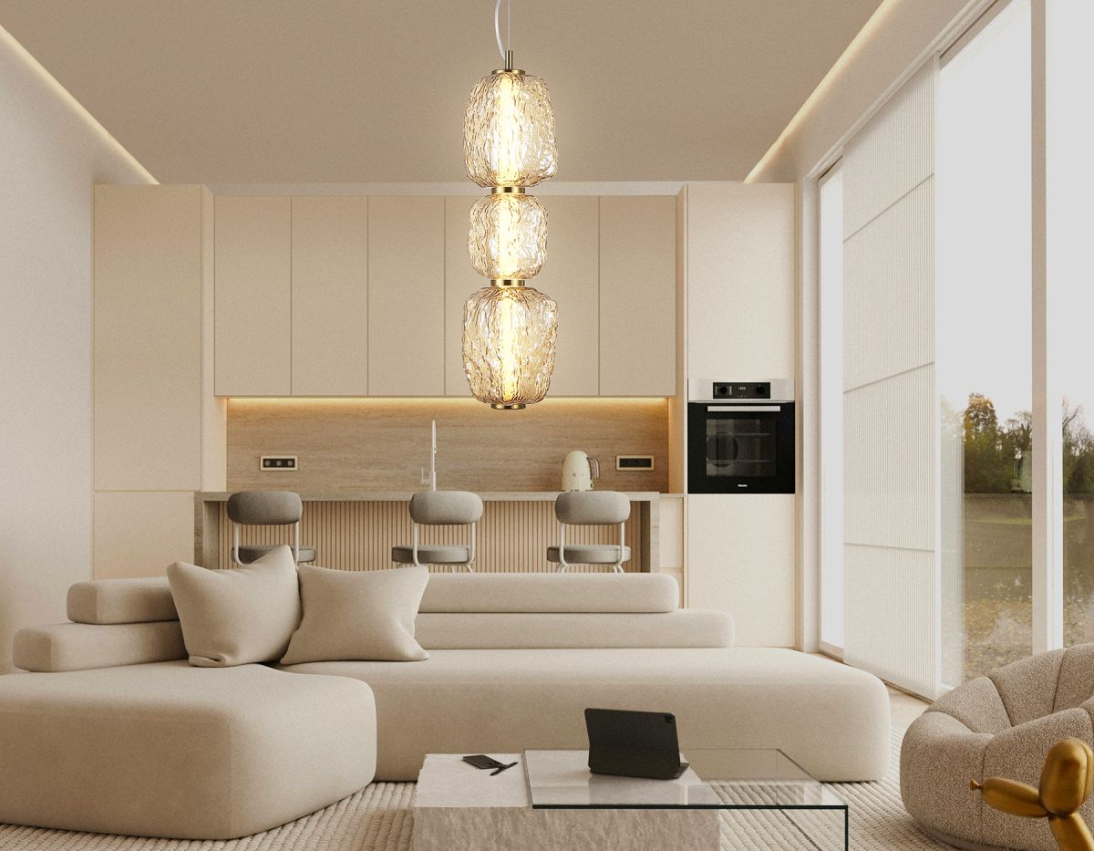 подвесной светильник ambrella light high light crystal lh30102