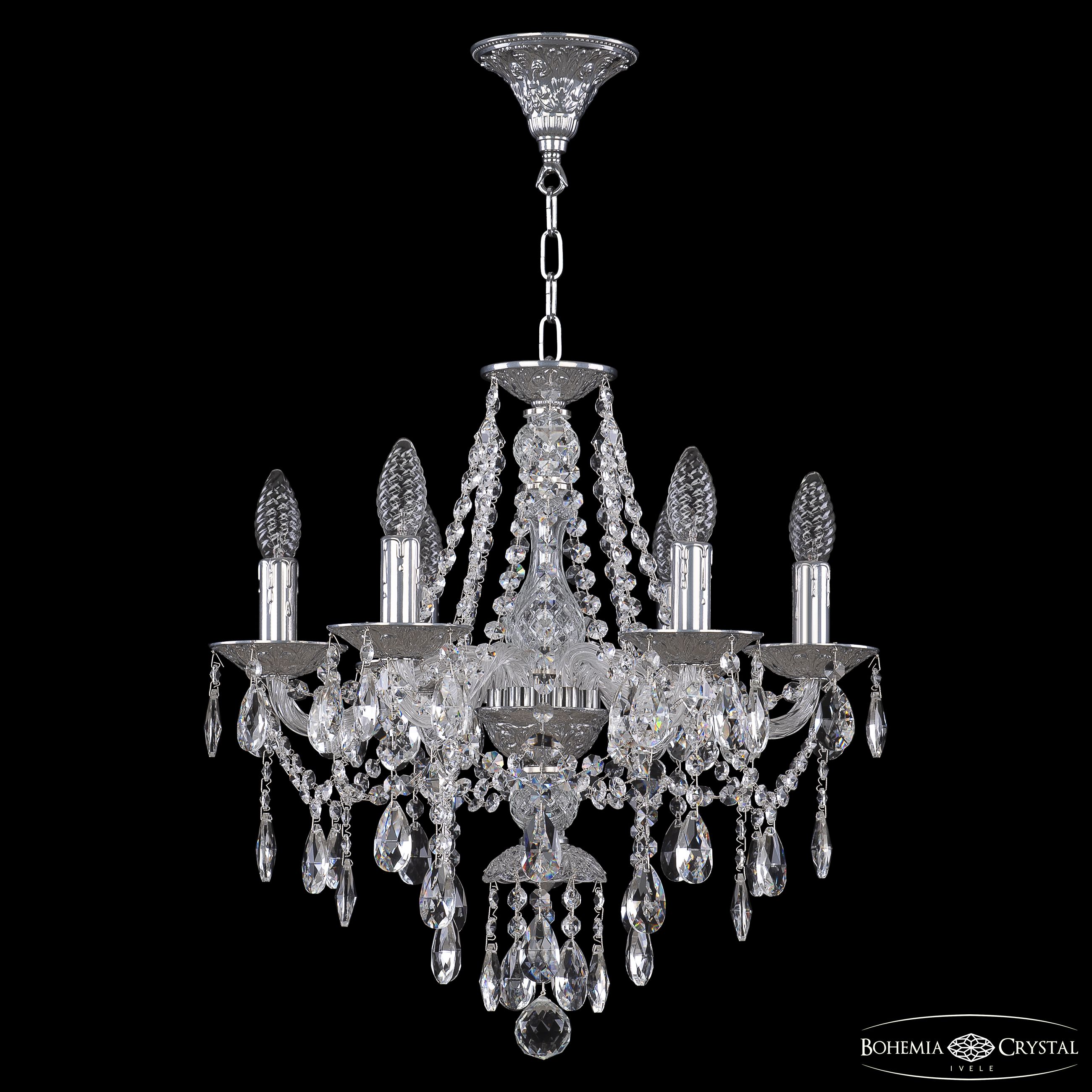 подвесная люстра bohemia ivele crystal al16315/6/165 cg