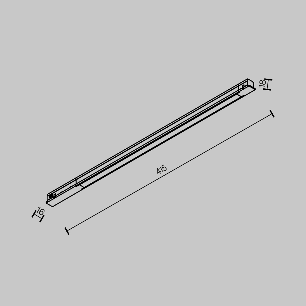 трековый магнитный светильник maytoni technical basis tr231-2-10w4k-b