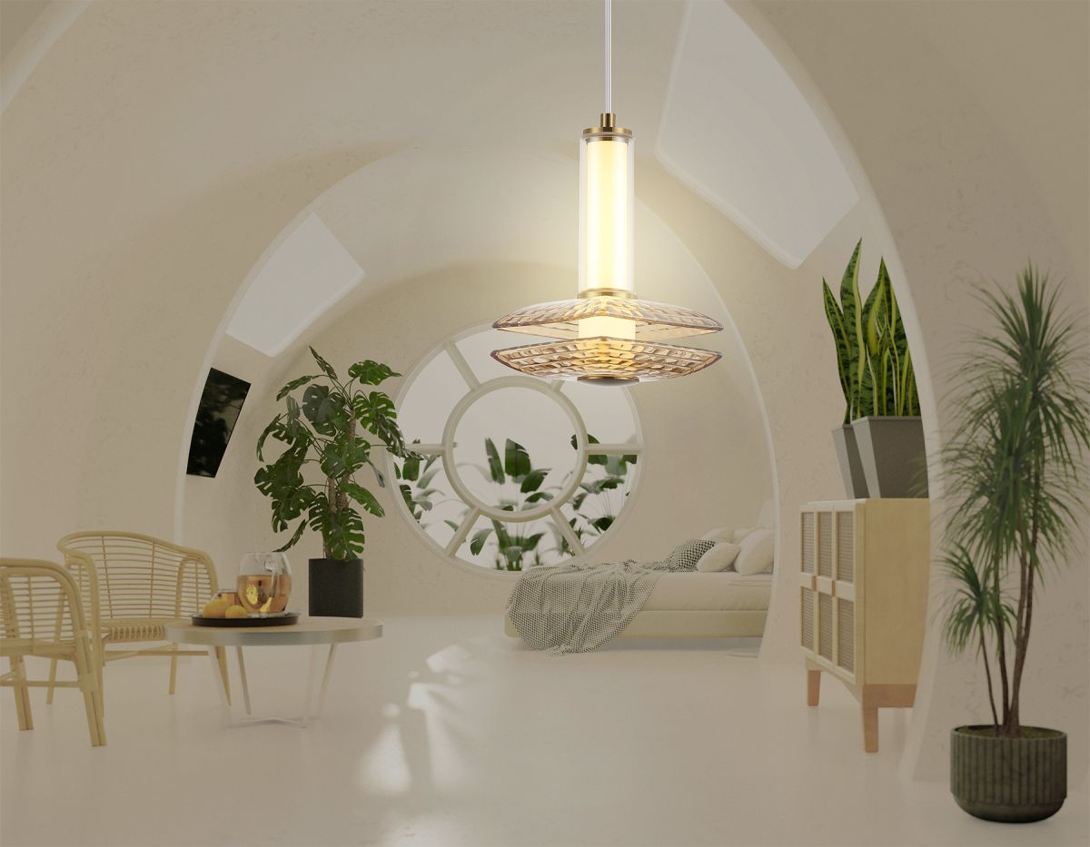 подвесной светильник ambrella light high light crystal lh31001