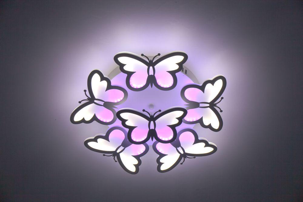 потолочная светодиодная люстра escada butterfly 10205/5led