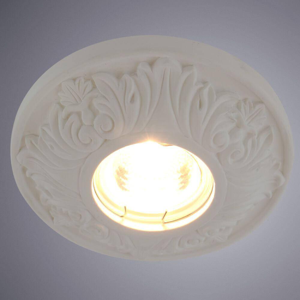 встраиваемый светильник arte lamp elogio a5074pl-1wh