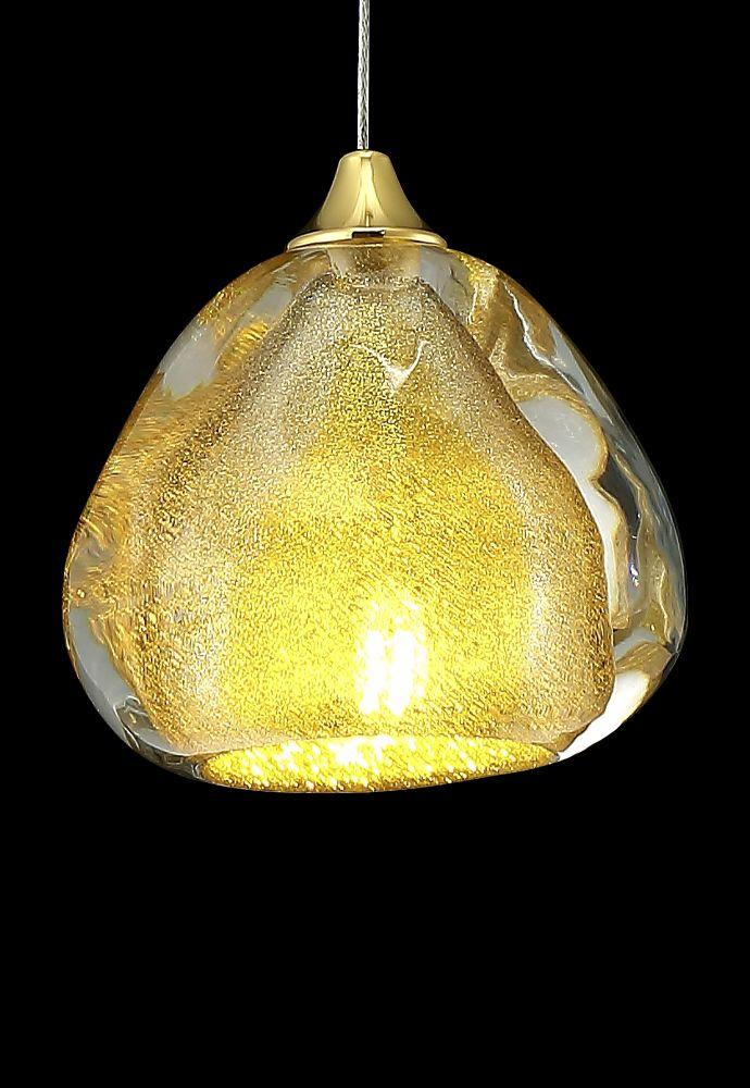 подвесной светодиодный светильник crystal lux verano sp1 gold