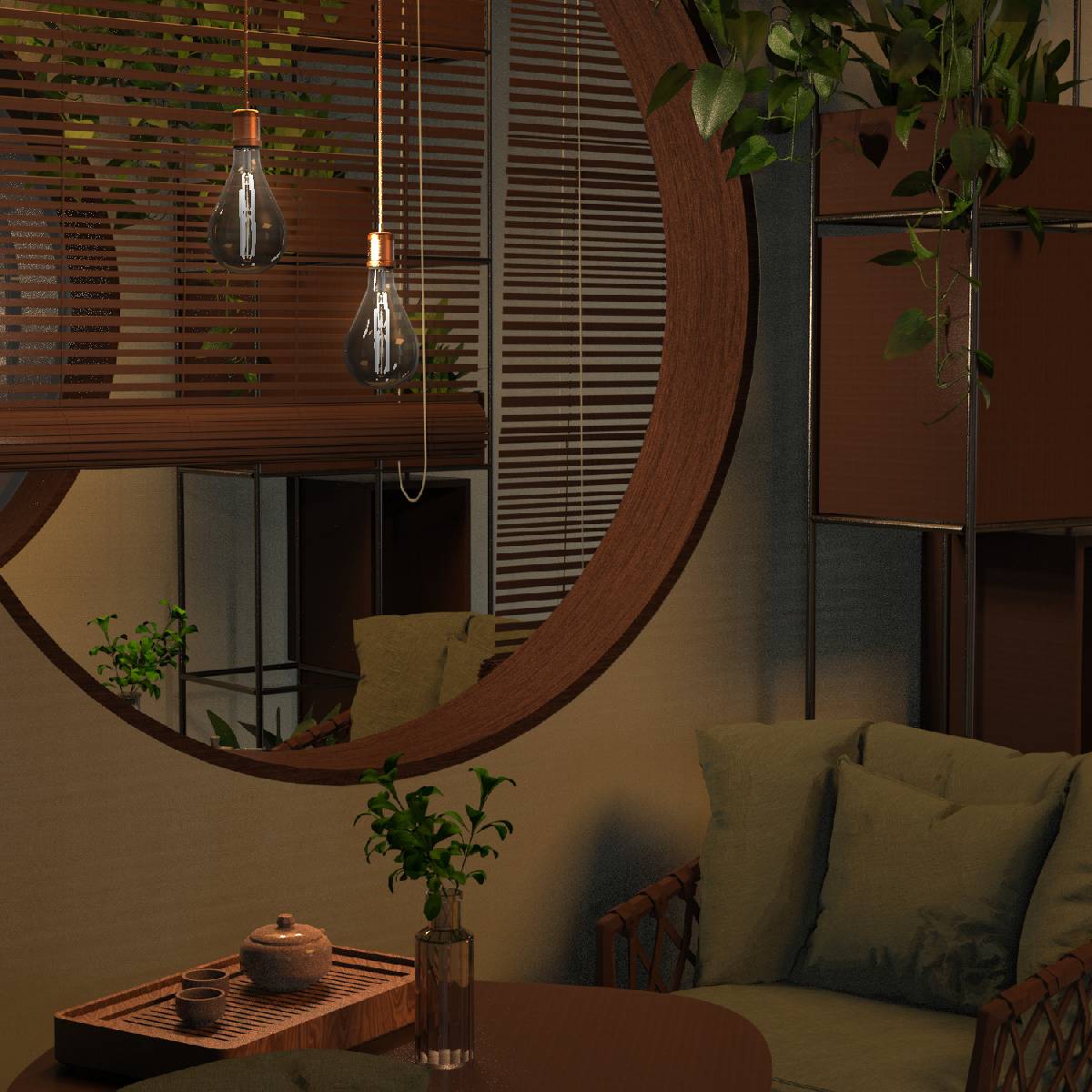 лампа светодиодная филаментная gauss e27 6w 4000k груша серая 179802205