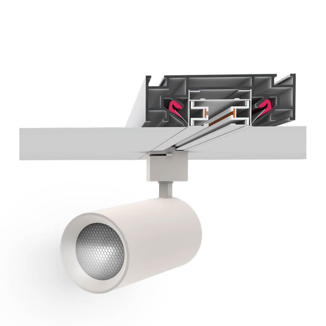 профиль для однофазного шинопровода st luce st001.129.00