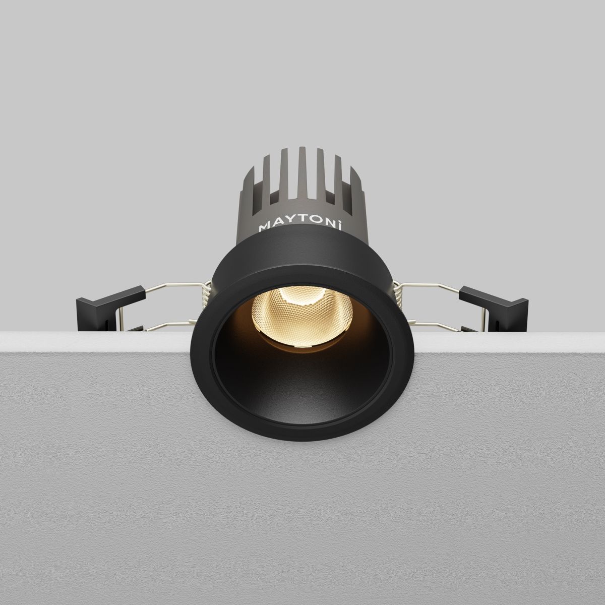 встраиваемый светильник maytoni technical dip hight dl123-10w-3k-b