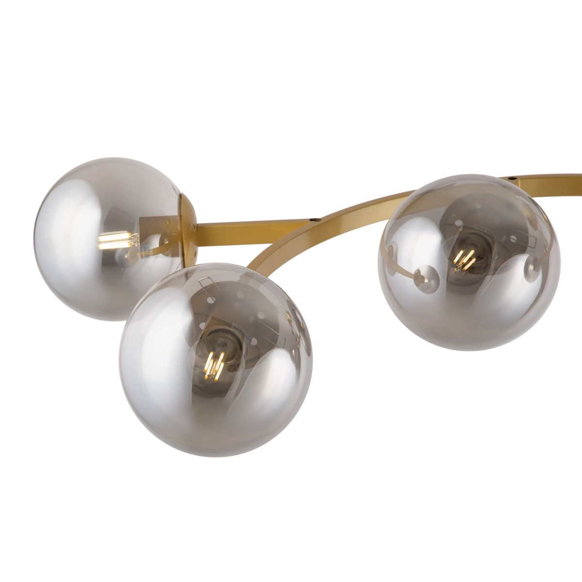 потолочная люстра freya bubbles fr5162pl-07g