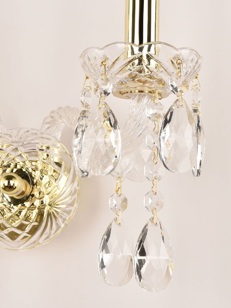 бра bohemia ivele crystal 107b/2/141 g