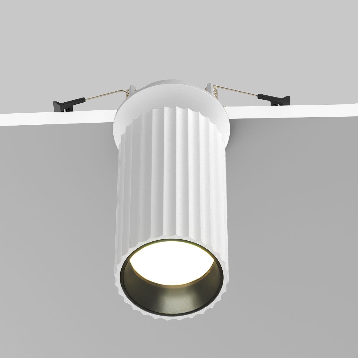 встраиваемый спот maytoni calipso c110cl-01-gu10-w