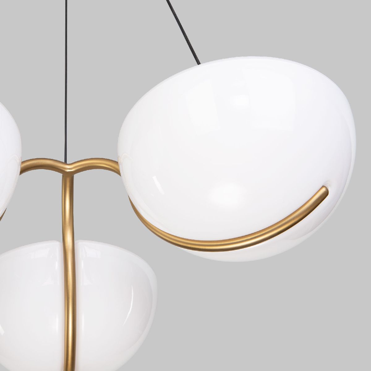 подвесная люстра eurosvet emisfero 50083/3 led золото a069300