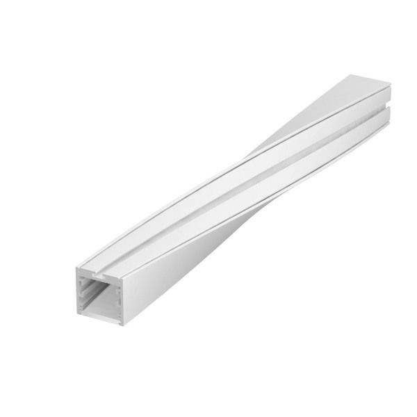 алюминиевый профиль arlight sl-arc-3535-twist90r-400 white 032684