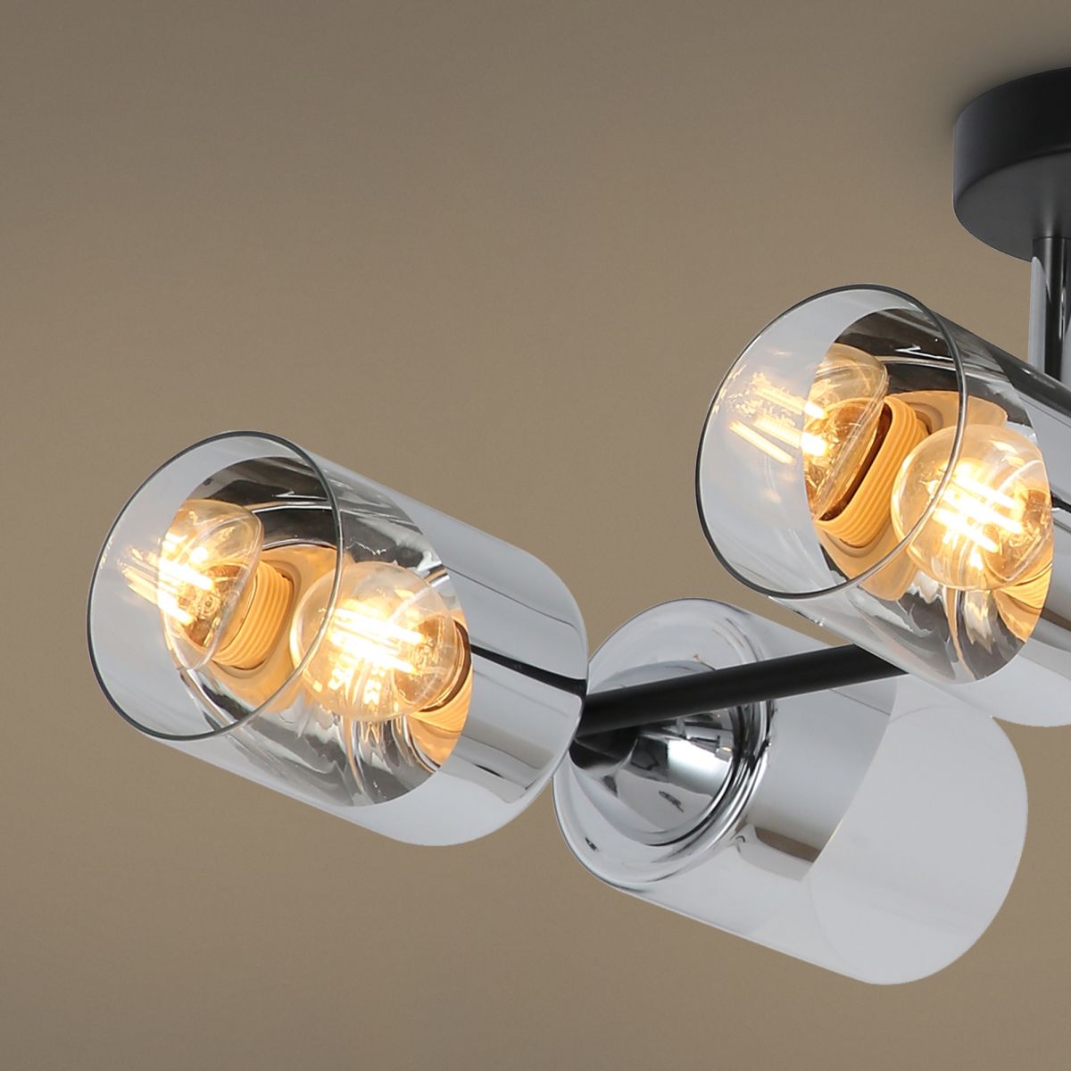 потолочная люстра freya dual fr5226pl-06b