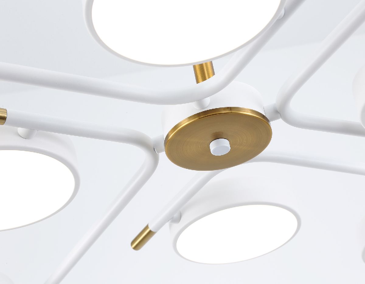 люстра на штанге ambrella light linetech comfort fl516338